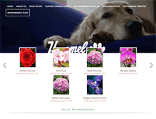 Tablet Screenshot of hummelpetservices.com